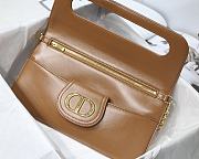 Christian Dior Double Handbag Caramel - M8018 – 28 x 16.5 x 3 cm - 2