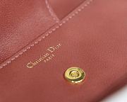 Christian Dior Double Handbag Gradient pink - M8018 – 28 x 16.5 x 3 cm - 4