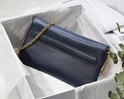 Christian Dior Double Handbag Gradient Blue - M8018 – 28 x 16.5 x 3 cm - 4