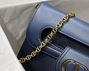 Christian Dior Double Handbag Gradient Blue - M8018 – 28 x 16.5 x 3 cm - 6