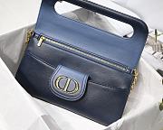 Christian Dior Double Handbag Gradient Blue - M8018 – 28 x 16.5 x 3 cm - 5