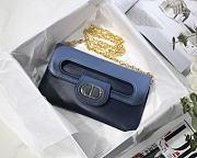 Christian Dior Double Handbag Gradient Blue - M8018 – 28 x 16.5 x 3 cm - 1