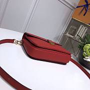 Louis Vuitton Pochette Metis Monogram Empreinte Leather Red - M41487 - 25cm x 19cm x 9cm - 2