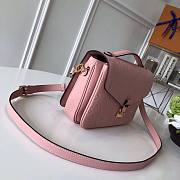 Louis Vuitton Pochette Metis Monogram Empreinte Leather Pink - M41487 - 25cm x 19cm x 9cm - 6