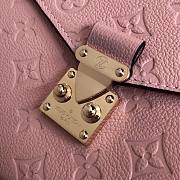 Louis Vuitton Pochette Metis Monogram Empreinte Leather Pink - M41487 - 25cm x 19cm x 9cm - 2