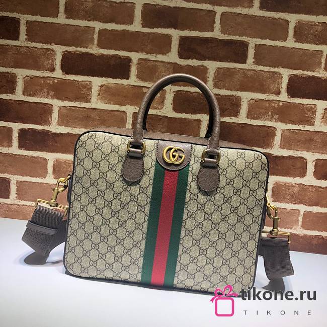 Gucci Ophidia GG Briefcase – 36.5x28.5x7 cm - 1