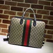 Gucci Ophidia GG Briefcase Black – 37x29x6.5 cm - 6