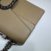 Gucci Dionysus Cognac Leather With Handle - 28x18x9 cm - 4