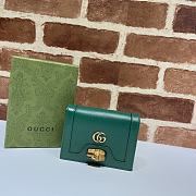 Gucci Diana Card Case Wallet Green 658244   - 1