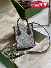 Gucci Mini tote bag with Interlocking G  - 671623  – 16x20x7 cm - 4