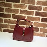 Gucci Jackie 1961 Small Hobo Bag Red - 19x13x3 cm - 1