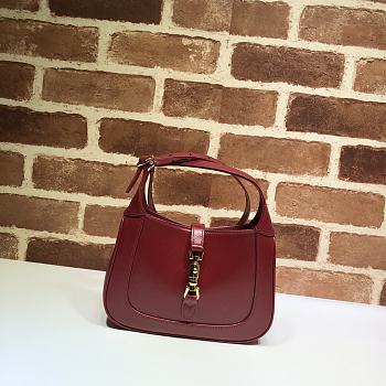 Gucci Jackie 1961 Small Hobo Bag Red - 19x13x3 cm