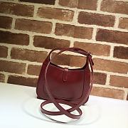 Gucci Jackie 1961 Small Hobo Bag Red - 19x13x3 cm - 2
