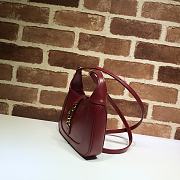 Gucci Jackie 1961 Small Hobo Bag Red - 19x13x3 cm - 3