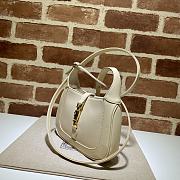 Gucci Jackie 1961 Small Hobo Bag Beige - 19x13x3cm - 2