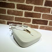 Gucci Jackie 1961 Small Hobo Bag White – 19x13x3cm - 5