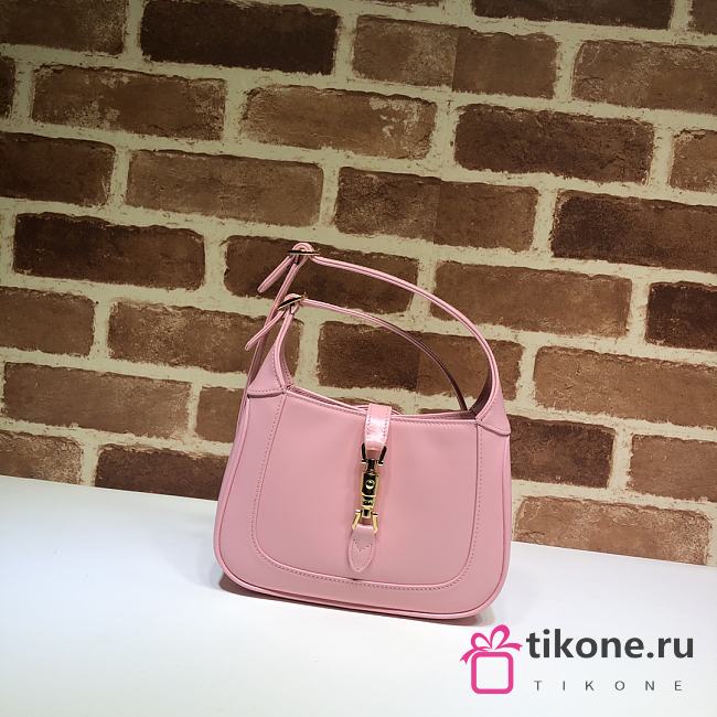 Gucci Jackie 1961 Small Hobo Bag Pink - 19x13x3cm - 1