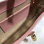 Gucci Jackie 1961 Small Hobo Bag Pink - 19x13x3cm - 6