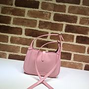 Gucci Jackie 1961 Small Hobo Bag Pink - 19x13x3cm - 2