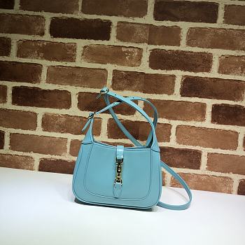 Gucci Jackie 1961 Mini Hobo Bag Blue – 19x13x3cm