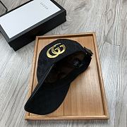 Gucci Original GG Canvas Baseball Hat With Web Black - 5