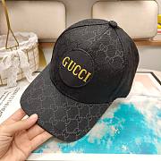 Gucci GG Canvas Baseball Hat Black- 576253 - 2