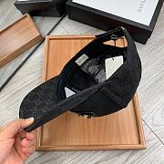 Gucci GG 1955 Horsebit Hat Black - 6