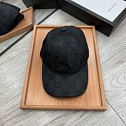 Gucci GG Lamé Baseball Hat Black - 1