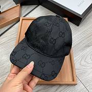 Gucci GG Lamé Baseball Hat Black - 4