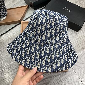 Dior Brim Bucket Hat Light Blue