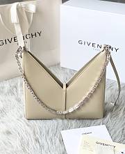 Givenchy Cut Out Leather Shoulder Bag Beige – 27x27x6 cm - 1