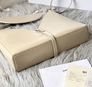 Givenchy Cut Out Leather Shoulder Bag Beige – 27x27x6 cm - 6