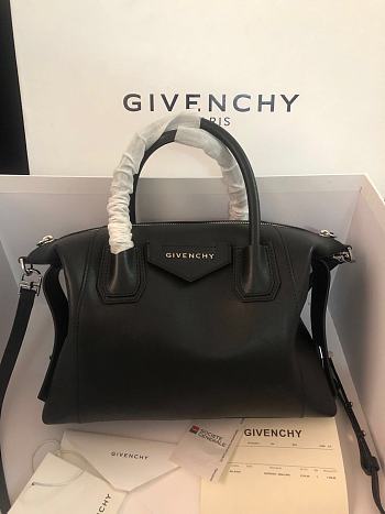 Givenchy Antigona Soft Bag In Leather Black – 30x8x25 cm