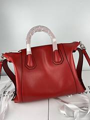 Givenchy Antigona Soft Bag In Leather Red – 30x8x25 cm - 6