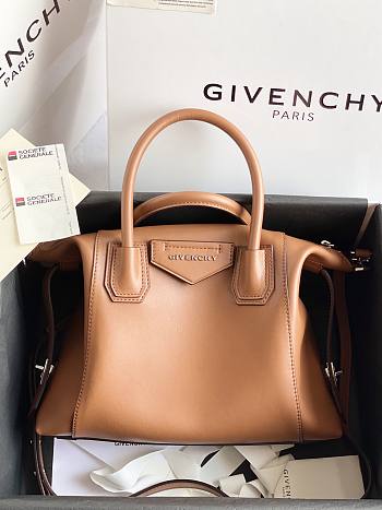 Givenchy Antigona Soft Bag In Leather Brown – 30x8x25 cm