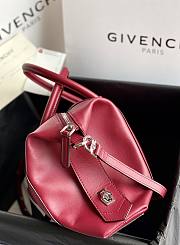 Givenchy Antigona Soft Bag In Leather Burgundy – 30x8x25 cm - 4