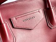 Givenchy Antigona Soft Bag In Leather Burgundy – 30x8x25 cm - 2