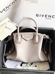 Givenchy Antigona Soft Bag In Leather Grey – 30x8x25 cm - 1