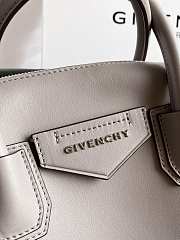 Givenchy Antigona Soft Bag In Leather Grey – 30x8x25 cm - 4