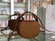 Chloe Kiss Small Purse Brown - S1350# – 20x26x8 cm - 5