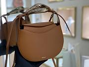 Chloe Kiss Small Purse Brown - S1350# – 20x26x8 cm - 4