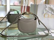 Chloe Kiss Small Purse Grey - S1350# – 20x26x8 cm - 5