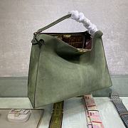 Fendi Peekaboo 305 Soft Frosted Calf Leather Green – 42 cm - 4