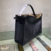 Fendi Peekaboo 305 Soft Calf Leather Black – 42 cm - 3