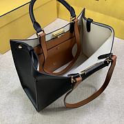 Fendi Peekaboo X-Tote Black calfskin - 6011 – 35 x26 x13 - 3