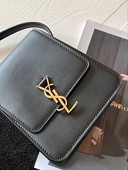 YSL Kaia Vertical Shoulder Bag Black – 668809 – 16×18x6cm  - 5