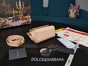 Dolce & Gabbana Dauphine Leather Sicily Bag Pink - 5516 - 16x10x5 cm - 5