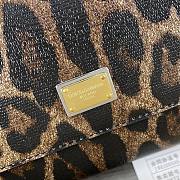 Dolce & Gabbana Dauphine Leather Sicily Bag Leopard Print - 5518 – 20x9.5x14 cm - 6