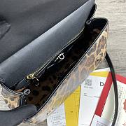 Dolce & Gabbana Dauphine Leather Sicily Bag Leopard Print - 5518 – 25x12x20 cm - 3