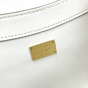 Dolce & Gabbana Girls Shoulder Bag In Napa Leather White – 21x5x13.5 cm - 6